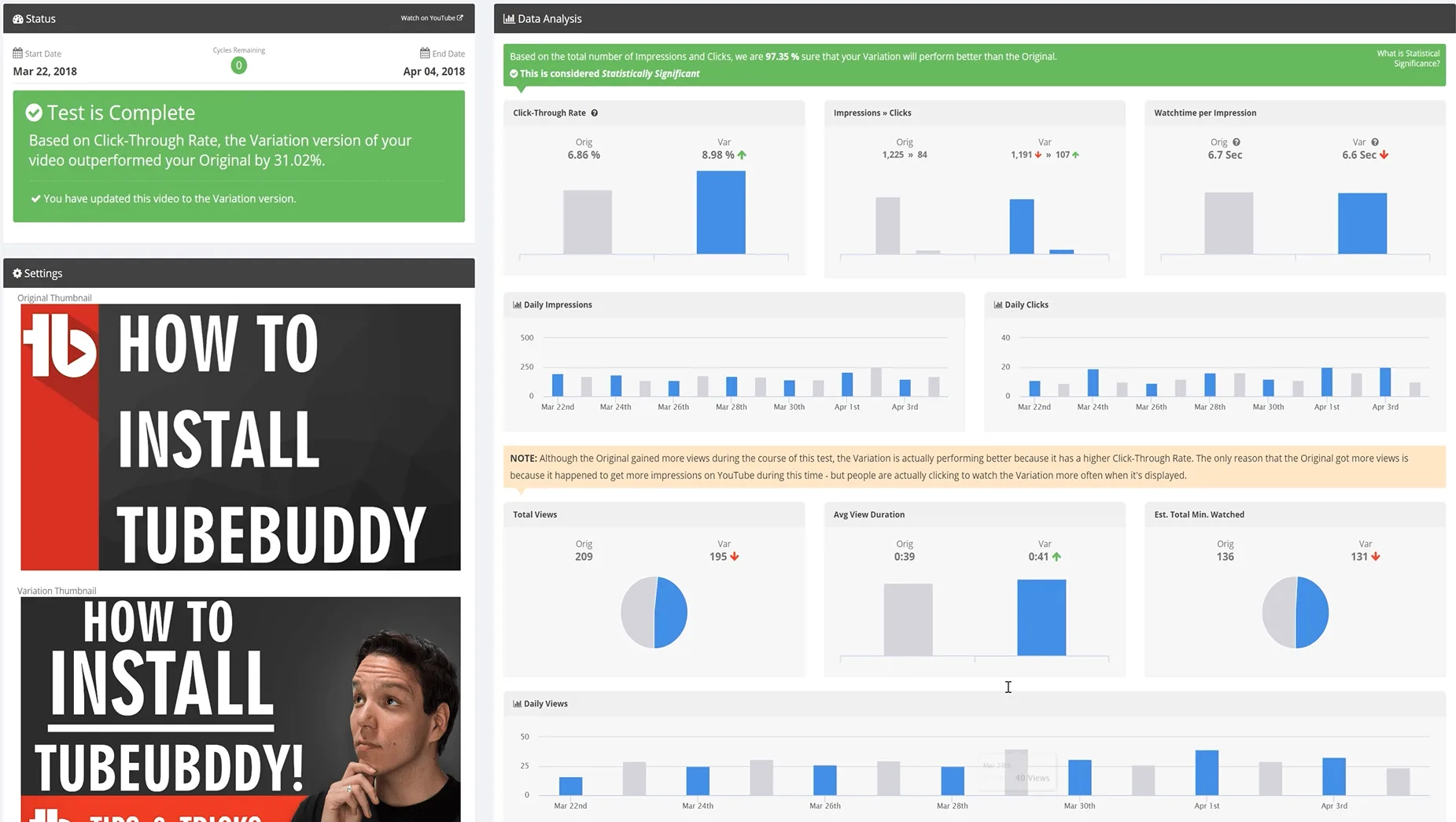 TubeBuddy-A/B-Testing