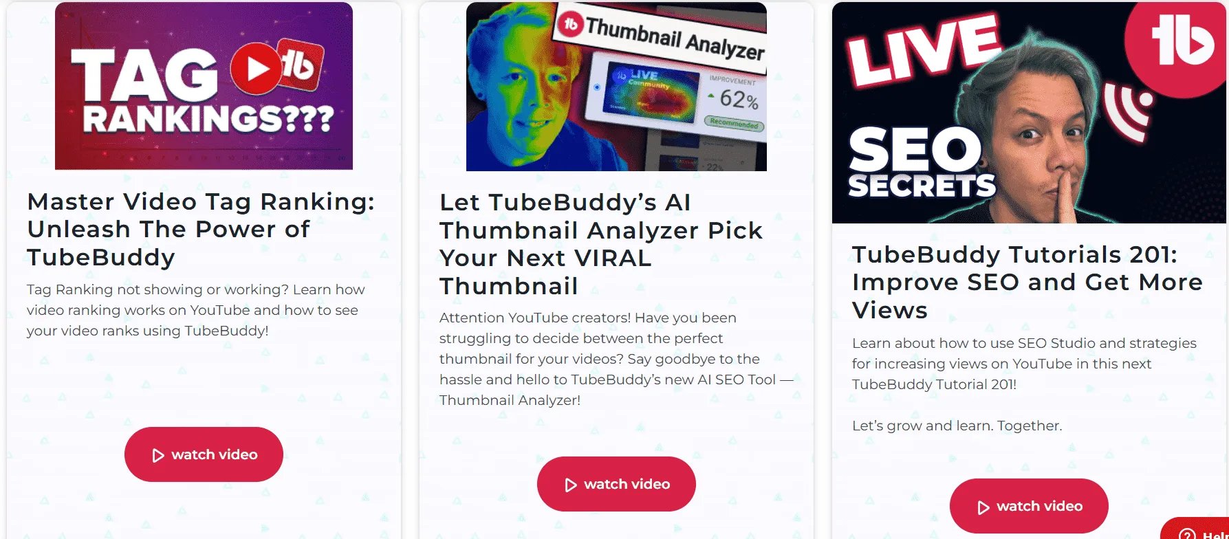 TubeBuddy-Creator-Resources