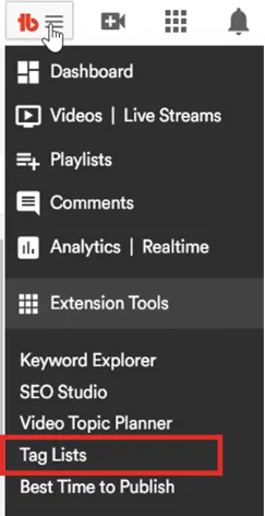 TubeBuddy-Tag-Suggestion-Tool